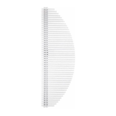 Raditore termoarredo idraulico colore bianco Ercos Vela | Bianco