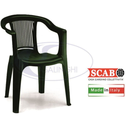 Sedia Super Giada verde características