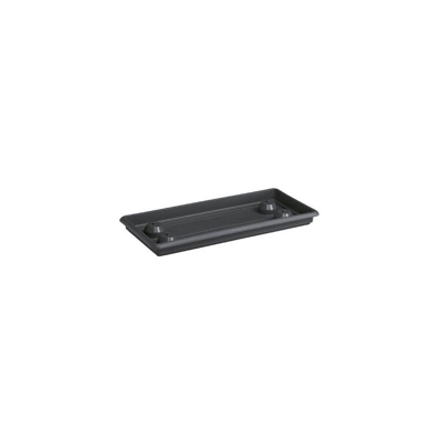Sottofioriera Rettangolare Linea Mediterraneo Antracite 60Cm Stefanplast