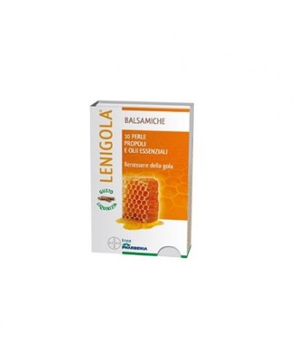 Bayer Lenigola Balsamiche Caramelle Gusto Liquirizia 10 Perle