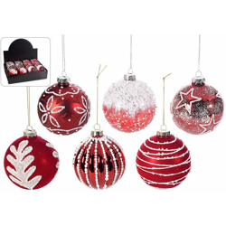 Palline per albero di Natale fatte a mano 12 pezzi assortiti en oferta