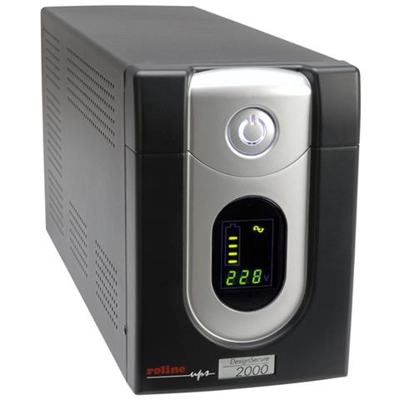 DesignSecure 2000, 2000 VA, 1200W, 230V, C13 coupler, C14 coupler, 4 min