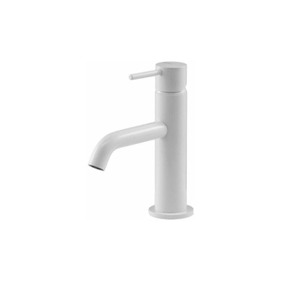 Miscelatore per lavabo bianco opaco Gattoni Easy 2382/23BO | Bianco opaco - Senza piletta di scarico