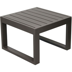 Tavolino Salotto Giardino Quadrato Fisso 45 X 45 Bianco Da Esterno Per Ristorante Agriturismo Albergo Lettino precio