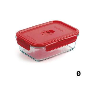 Porta pranzo Luminarc Pure Box Active Vetro Capacità:0,82 l