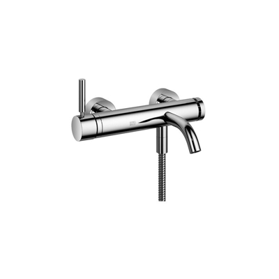 Dornbracht Meta miscelatore monocomando per vasca senza set, per montaggio a parete, sporgenza 202 mm, 33200660, colorazione: Platino Opaco