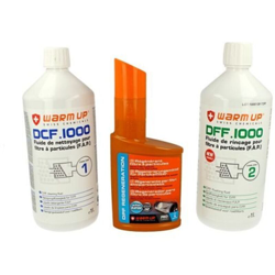 WARM UP Ricarica Chimica Per Kit Pulizia FAP 1 Pulizia DCF1000 + 1 Risciacquo DFF1000 + 1 Additivo DR300 Per Officina e Professionista en oferta