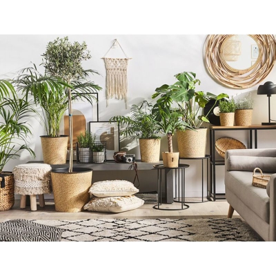 Vaso di fiori beige sabbia ⌀42 cm ATENY