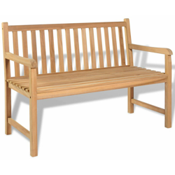 Panchina da Giardino 120 cm in Teak en oferta