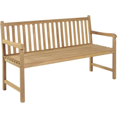 Panchina da Giardino 150 cm in Teak