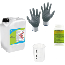 DEADYNA lt.5 INSETTICIDA + METOPRENE 0,5 ANTI ZANZARE + MISURINO + GUANTI precio