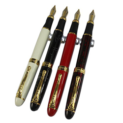 4 pc nella Gullor 450 Fountain Pen in 4 colori (colori vivaci) con la penna sacchetto originale e 5 colori delle cartucce d'inchiostro características
