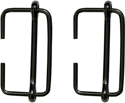 Cressi Buckle Inox (Pair), Fibbie di Ricambio per Maschera Pinocchio Unisex Adulto, Nero, Taglia Unica precio