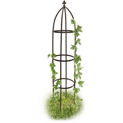 Struttura per Piante Rampicanti Ad Arco, Traliccio Circolare 190 cm, Accessori Giardinaggio, Marrone precio