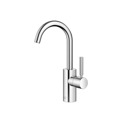 Dornbracht Meta miscelatore monocomando per lavabo senza scarico, sporgenza 123 mm, bocca girevole a 360, colorazione: Platino Opaco - 33525661-06 precio