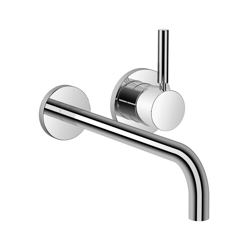 Dornbracht Meta miscelatore monocomando per lavabo a parete senza salterello, sporgenza 250 mm, con raggio di curvatura 90, colorazione: cromo precio