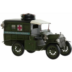 Veicolo Decorativo Vintage Camuffamento (29 x 11 x 17 cm) - Dkd Home Decor en oferta