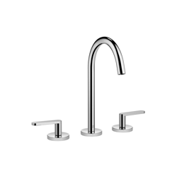 Dornbracht META miscelatore per lavabo a tre fori con scarico, sporgenza 168 mm, colorazione: Nero opaco - 20713661-33 precio