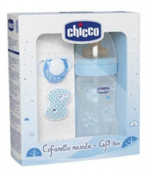 Chicco Set Regalo Biberon Benessere Boy Tettarella In Silicone características