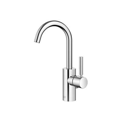 Dornbracht Meta miscelatore monocomando per lavabo con scarico, sporgenza 123 mm, bocca girevole a 360, colorazione: cromo - 33510661-00