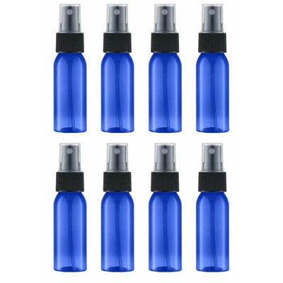12 pezzi da 30 ml Flacone spray vuoto Flacone spray da viaggio Flacone spray atomizzatore cosmetico riutilizzabile da viaggio, blu