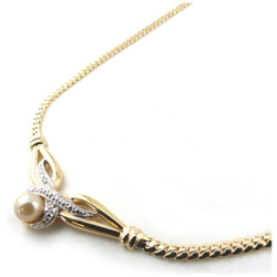 collana oro placcato 'scarlett' dorato avorio - [ n1891] características