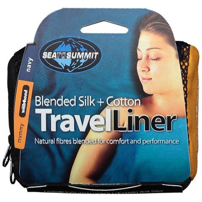 Accessori Sea To Summit Mummy Blended Silk+cotton Travel Linner Sacchi A Pelo One Size