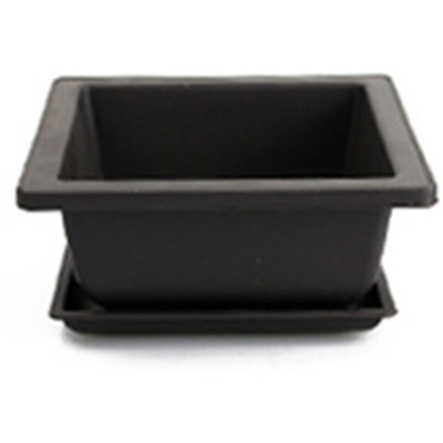 Quadrato rettangolare versione leggera versione profonda antico imitazione argilla viola vaso succulento giardinaggio vaso verde vaso di plastica