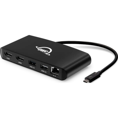 Thunderbolt 3 mini Dock Cablato Nero, Docking station