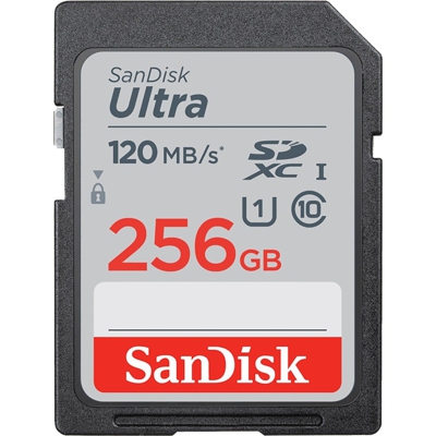 Ultra memoria flash 256 GB SDXC Classe 10, Scheda di memoria