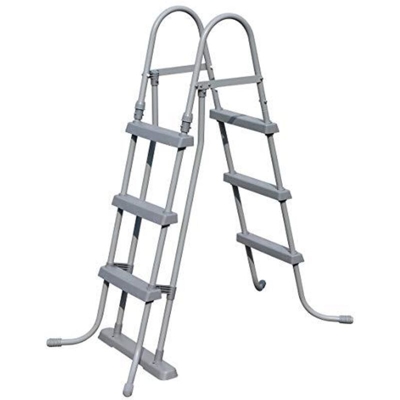 Bestway 58330 scala scaletta fuoriterra doppia salita max cm 107 per piscina piscine sicurezza
