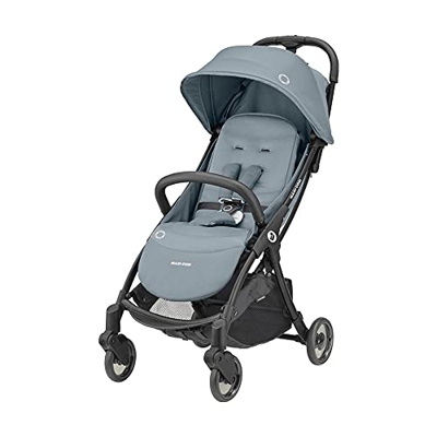 Maxi-Cosi Jaya, passeggino leggero urbano, passeggino compatto con chiusura automatica, 0 mesi - 4 anni, 0-22 kg, Grigio (Essential Grey)