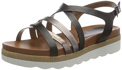 MARCO TOZZI 2-2-28412-26 Sandale, Donna, Black Ant Comb, 41 EU