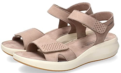 Mephisto TANY sandalo da donna - nubuk (Tortora chiaro, numeric_42)
