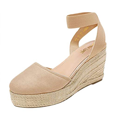 scarp donna nero ciabatt eva donna scarpe donna estive scarpe estive donna sandali sandali donna estivi zeppa elegante sandalo argento donna (Beige#03