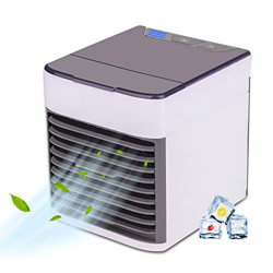 EVAYLIOX Mini Condizionatore Portatile Climatizzatore Portatile ad Acqua Silenzioso Mini Air Cooler Portable Raffredatore d'Aria da Tavolo Rinfrescato características