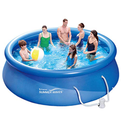 Summer Waves Fast Set Quick Up Pool 366 x 91 cm Swimming Pool famiglie piscina con pompa filtrante en oferta