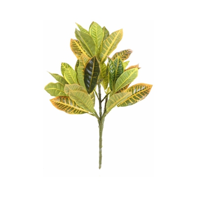 Fiore Decorativo Giallo Verde PVC (20 x 15 x 32 cm) - Dkd Home Decor