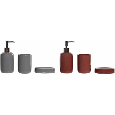 Set da Bagno Dolomite Loft (3 pcs) (2 pcs) - Dkd Home Decor