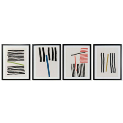 Quadro Lines (35 x 3 x 45 cm) - Dkd Home Decor características