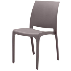 Milani Home - sedia da giardino in plastica design moderno colorata precio