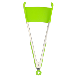 Cartella per alimenti antiaderente resistente al calore 2 in 1 da cucina multifunzionale intelligente da 12 pollici 2 in 1 verde,Verde en oferta