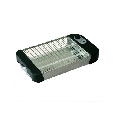 Tostapane COMELEC TP-712/7012 600W Nero Inox