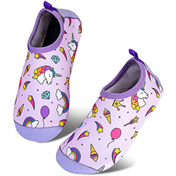 Geweo Scarpe Acqua Water Shoes Bambini Scarpette da Scoglio Bambino Ragazzi Ragazze Calzini Ciabatte Sport Acquatici Surf Immersioni Nuotare Spiaggia  precio