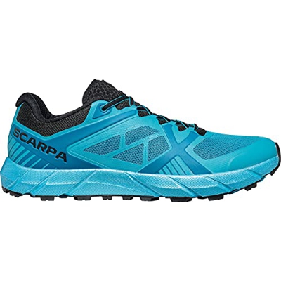 SCARPA Spin 2.0, Trail Running Uomo, Azzurro/Nero (Azure Black ARS Fixion 2), 43 EU