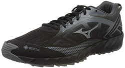 Mizuno Wave Ibuki 2 GTX, Scarpe da Trail Running Uomo, Nero (Blk/Qshade/Shadow 34), 44 EU en oferta