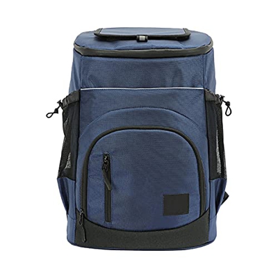 AUTUUCKEE - Zaino termico da escursionismo da 30 l, impermeabile, a prova di perdite, per picnic, campeggio, colore: Blu scuro