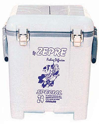 FRIGO Ghiacciaia pesca ZEPRE 24 lt. C/PORTELLO AUTOMATICO A MOLLA dim,32X34X36 en oferta