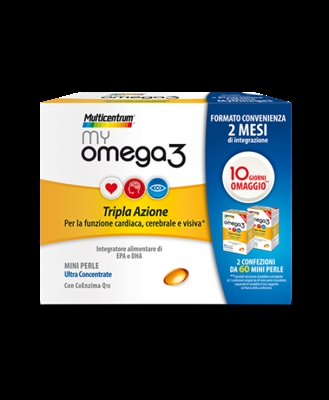 Multicentrum My Omega3 Integratore Alimentare 120 Perle