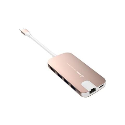 17120 USB 3.0 (3.1 Gen 1) Type-C Rosa perno e concentratore